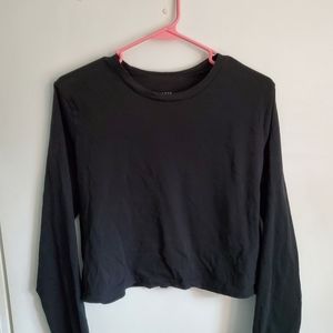 🌚long sleeve crop top